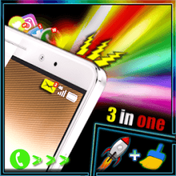 Notification Alert FLASH COLOR With Boost &amp; Clean आइकन