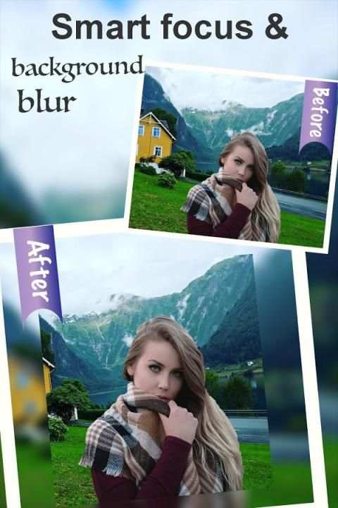 DSLR Auto Blur Background screenshot 2