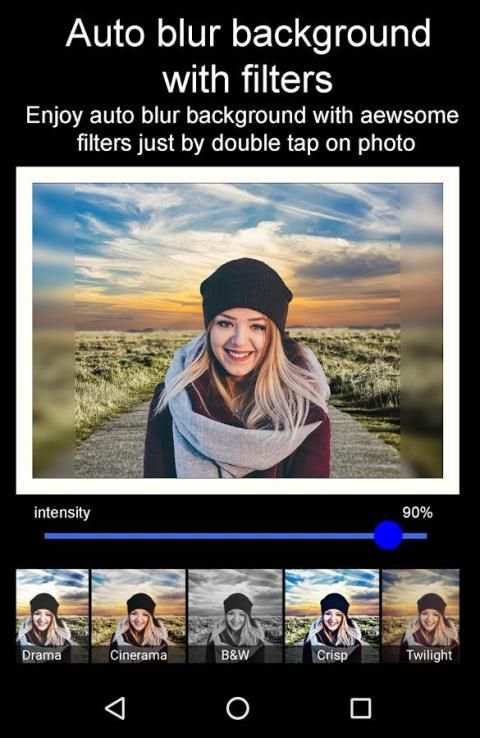 DSLR Auto Blur Background screenshot 1
