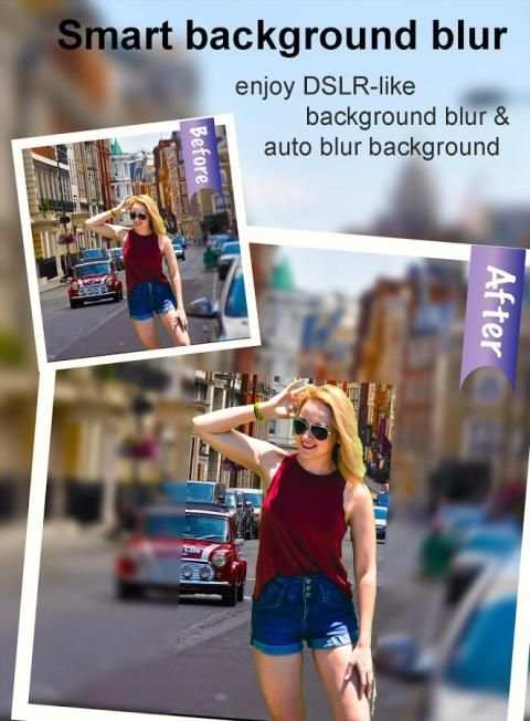 DSLR Auto Blur Background screenshot 3