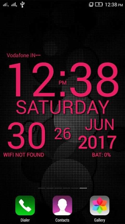 WP Clock screenshot 5