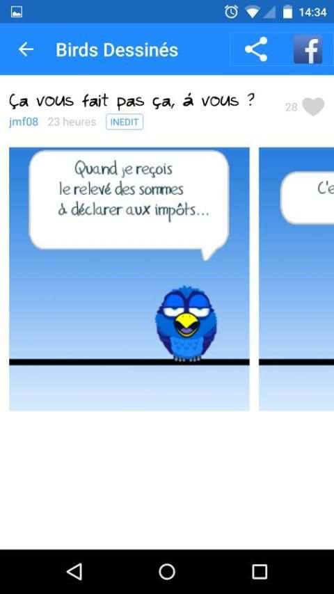 Birds Dessinés स्क्रीनशॉट 3