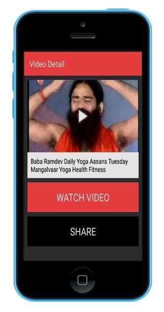 Baba Ramdev Yoga Videos screenshot 1