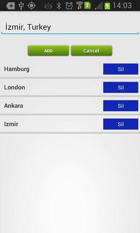 Türkiye Meteoroloji Uygulaması screenshot 2