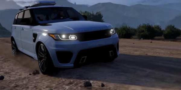 Offroad Driving Range Rover Simulator скриншот 1