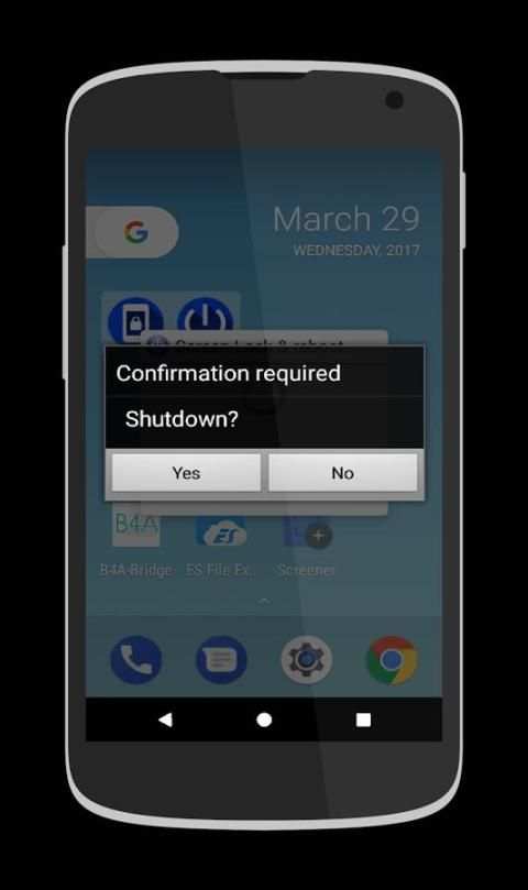 Screen lock & reboot widget स्क्रीनशॉट 5