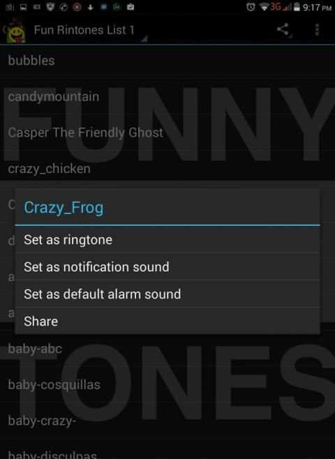 Top 1000 Funny Ringtones स्क्रीनशॉट 4