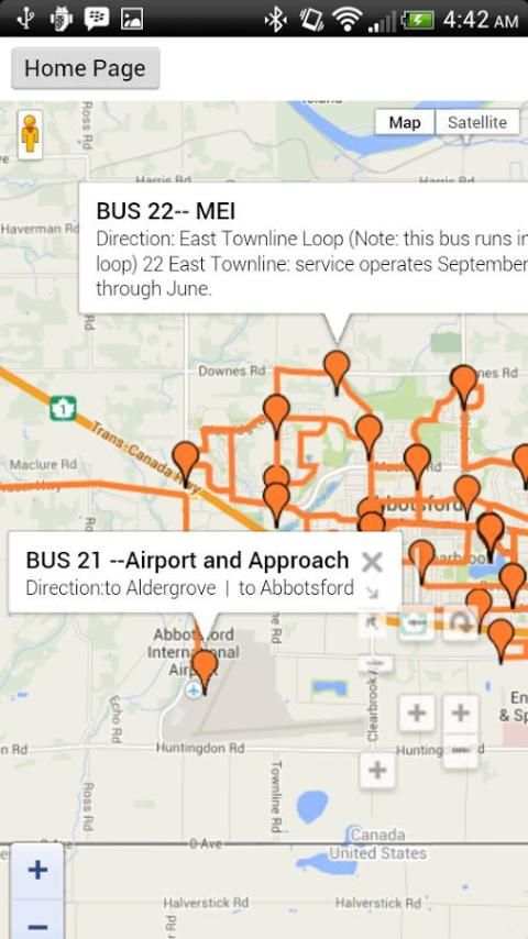 Abbotsford BC Bus Transit screenshot 1