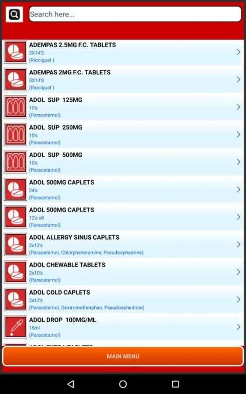 Oman Drug Index - Free Edition screenshot 5