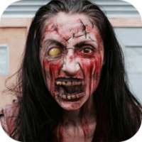 Zombie Face Makeup Prank Photo Maker logo