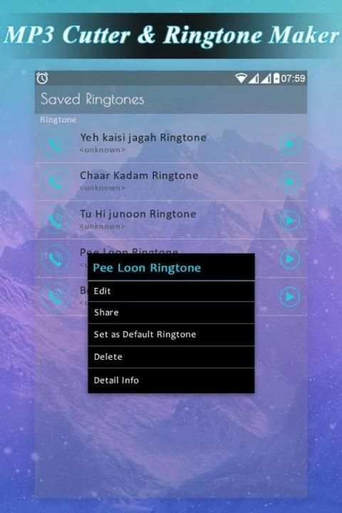 MP3 Cutter & Ringtone Maker screenshot 1