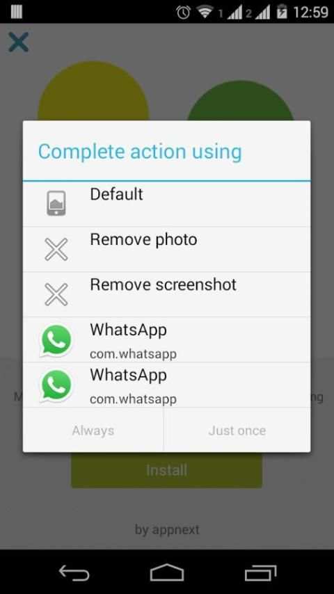 Watsapp shadow screenshot 2