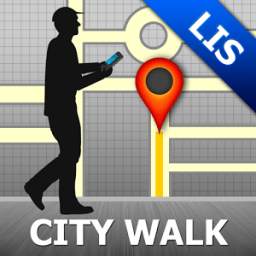 Lisbon Map and Walks