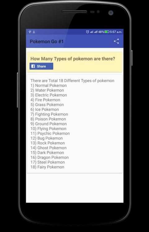Guide for Pokemon app download स्क्रीनशॉट 1