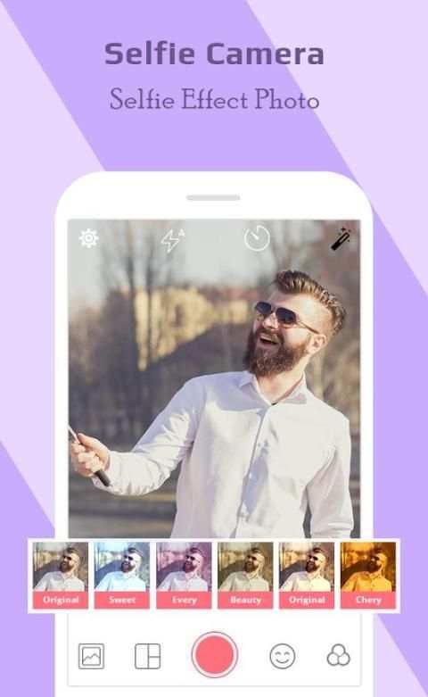 Selfie cam Camera Expert screenshot 2
