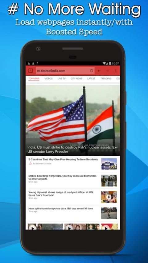 Indian Browser For Android скриншот 3
