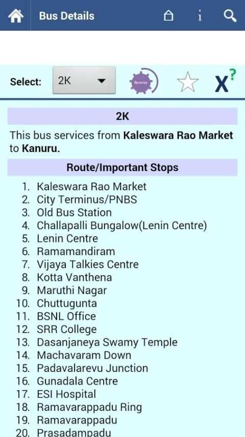 Vijayawada Bus Info screenshot 3