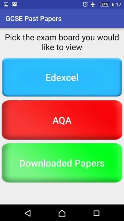 GCSE Past Papers 6 تصوير الشاشة