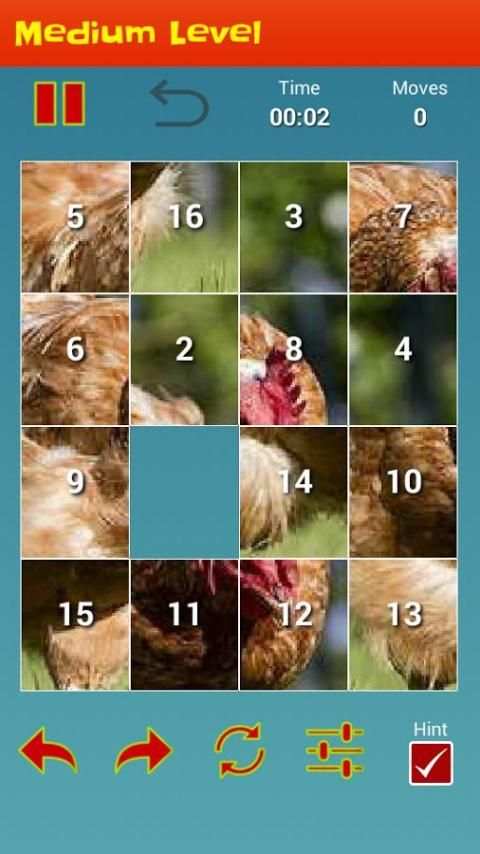 Bird's Picture Puzzle Game - IQ Test For Brain screenshot 3