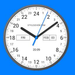 Analog Clock 24-7