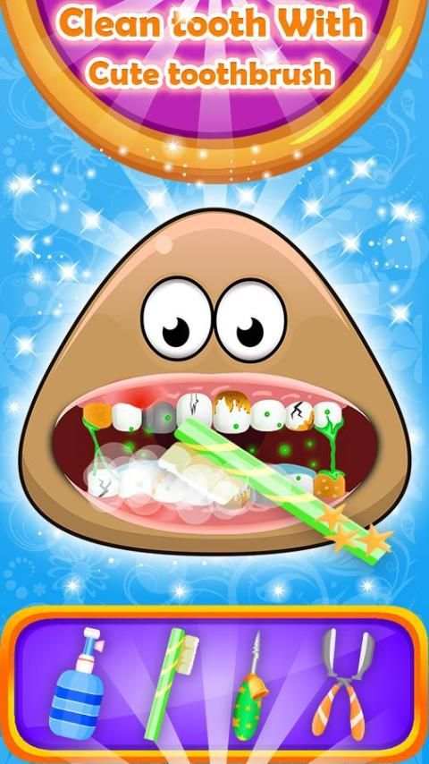 Super Pouu Dentist screenshot 3