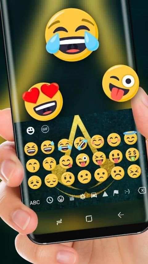 Golden Death Symbol Keybaord 2 تصوير الشاشة