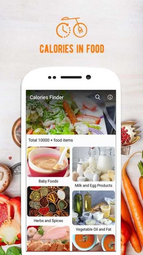 Calories Finder स्क्रीनशॉट 2