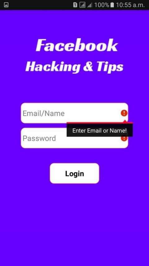 Password Facebook Hacker Prank screenshot 4