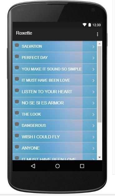 Roxette - Song & Lyrics screenshot 2