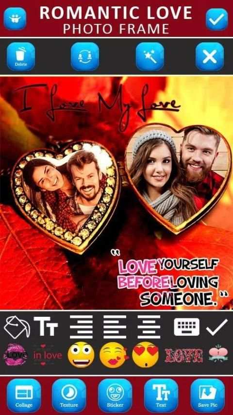 Love Locket Frames स्क्रीनशॉट 2