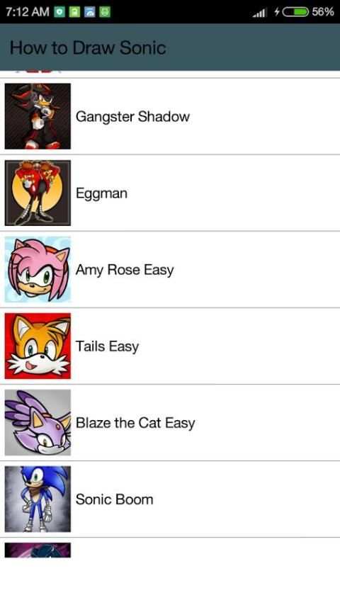How to Draw :Sonic скриншот 4