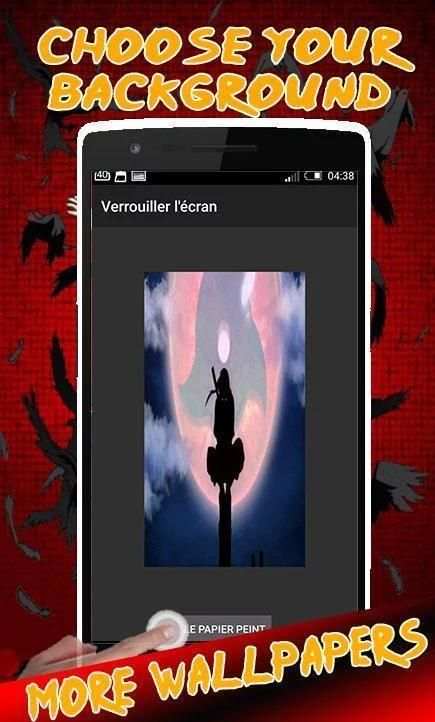 Sharingan Lock Screen Pattern screenshot 1