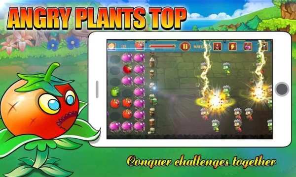 Angry Plants Top स्क्रीनशॉट 1