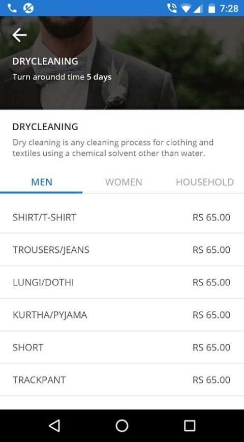 WashApp-Laundry & Dry Cleaning Service Provider स्क्रीनशॉट 2