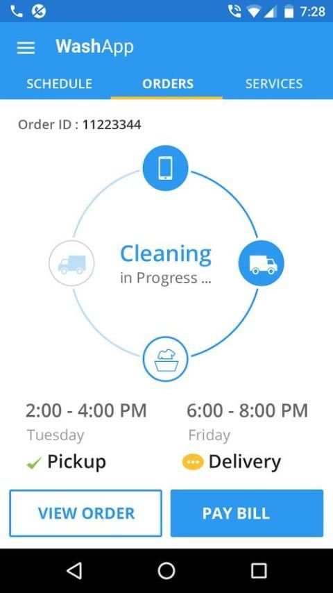 WashApp-Laundry & Dry Cleaning Service Provider स्क्रीनशॉट 5