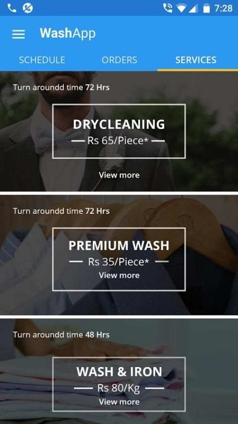 WashApp-Laundry & Dry Cleaning Service Provider स्क्रीनशॉट 3