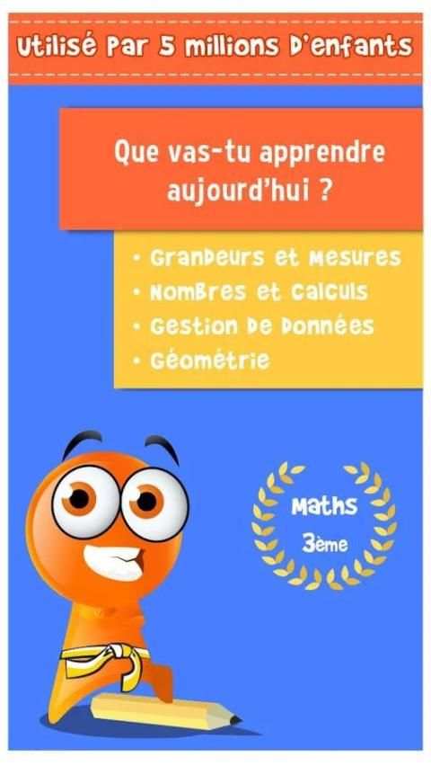 iTooch Mathématiques 3ème скриншот 5