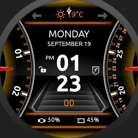 SmartDrive Watch Face स्क्रीनशॉट 1
