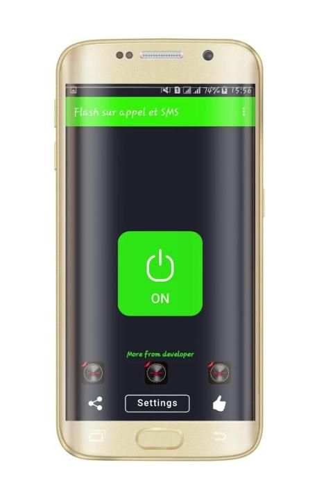 Flash on SMS and Call Free screenshot 4