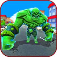 Битва супергероев монстров: городская волна