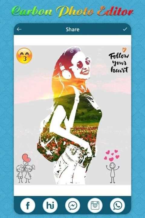 Magic Color Photo Lab : Double Exposure Photo Edit скриншот 1