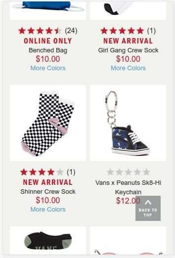 Vans Shopping screenshot 1