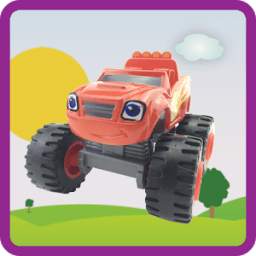 The Monster Truck Blaze puzzle