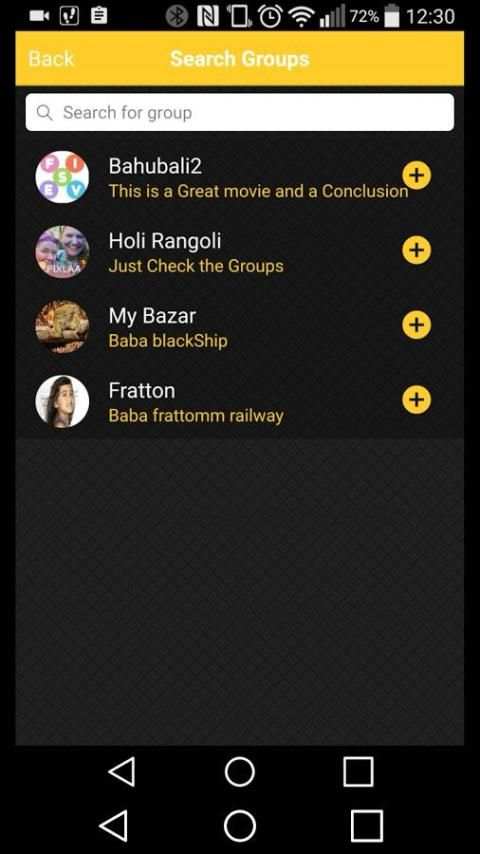 SurChat – Chat with same SurName people screenshot 1