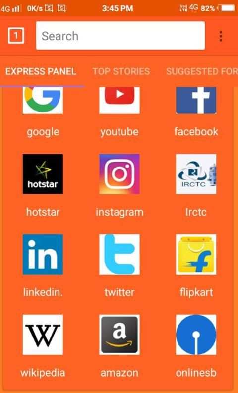Indian browser for android - super fast browser स्क्रीनशॉट 1