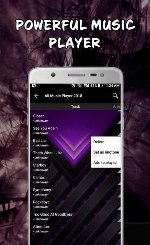 All Music Player 2018 2 تصوير الشاشة