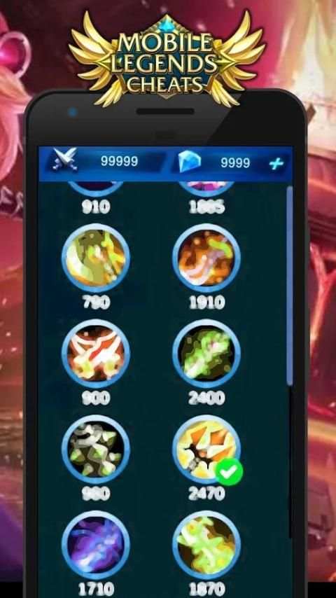Gems Mobile Legends : Bang Bang - Simulator screenshot 2