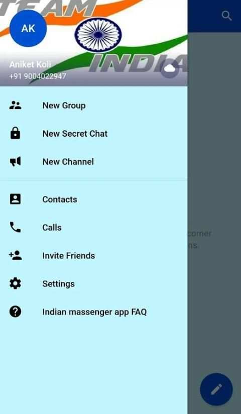 Indian massenger app screenshot 4