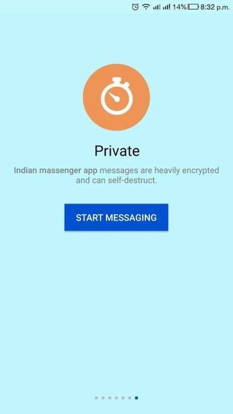 Indian massenger app screenshot 5