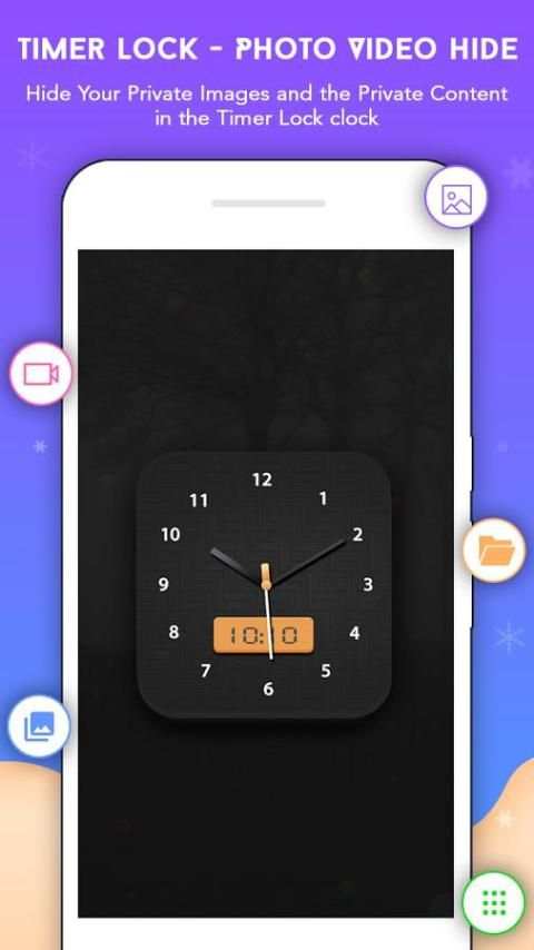 Timer Lock - Photo Video Hide Locker 6 تصوير الشاشة